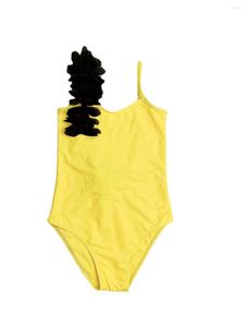 Женские купальные костюмы Оптовая девочка ребенок сладкий цельный плавание