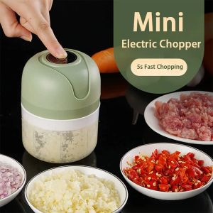 Small Cordless Portable Food Chopper Perfect For Chopping Vegetables, Fruits, Salad, Onion, Garlic More Mini Glass Food Processor