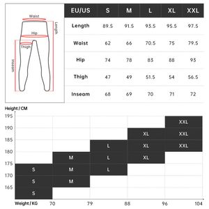 Pantaloni Rion Ciclismo Pantaloni Invernali da Uomo Mtb Bike Pile Termico Calzamaglia Calda Pantaloni Lunghi Imbottiti da Uomo Mountain Lycra Abbigliamento da Bicicletta