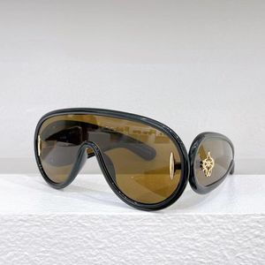 Designer Cool L W40108i Brille für Männer und Frauen Neue Flügelform ein Stück Linsen Anti Blare UV400 SU Designer Sonnenbrille Ens