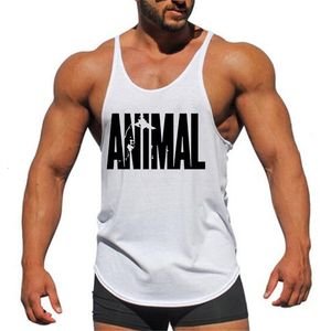 Men's Tank Tops Brand Mens Bodybuilding Fitness Top Men Gym Tank Top Clothing Vest Muscle Sleeveless Singlets Fashion Workout Sports Shirt 230706