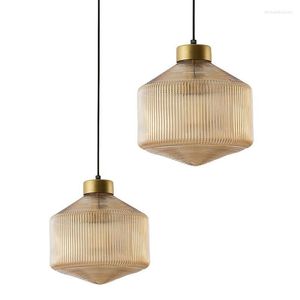 Pendant Lamps Ball Chandelier Industrial Glass Antique Wood E27 Light Iron Cage Vintage Bulb Lamp Kitchen