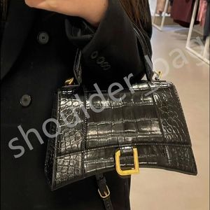 Hourglass Bag 10A High Quality Crocodile Leather The Tote Bags Luxury Designer Bags Handbags Womens Beach Large Book Tote Bag Borse Dhgate Bags With Dustbag And Box