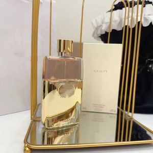 Classical Latest Design Cologne Women Perfume Men 100ml Guilty Gold Black Bottle Highest Version Fragrance Spray Classic Style Long Lasting