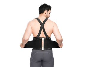 Rückenstütze Verstellbarer Rückenbügel mit Federung und Lordosenstützgurt 230707