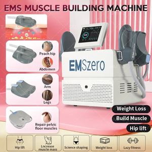 EMSzero 14 Tesla Muscle Stimulate RF Equipment Fat Removal Neo EMS Body Slimming Sculpt Machine For Salon HOT