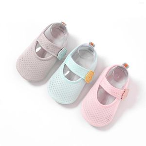 First Walkers Soft Breathable Toddler Shoes Infant Boys Girls Socks Sneaker Cartoon Non Slip Baby Floor Spring Summer Crib