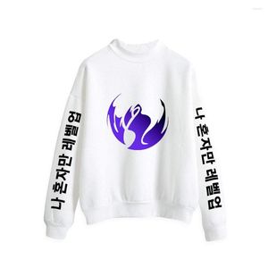 Kadın Hoodies 2023 Solo Tesviye Terzini UNISEX BURTLENECK SÜRESİ KADIN EDEN GİYET HARAJUKU SOKA GİYESİ KORE MANGA KAYIP KOZARALARI