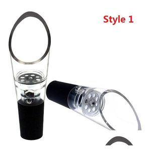 Ferramentas de barra Aeradores Sile Decantação Filtro Aerador Aerador Vinho Pourers Com Embalagem Opp 4061-4062 Drop Delivery Home Garden Kitche Dh5Wp