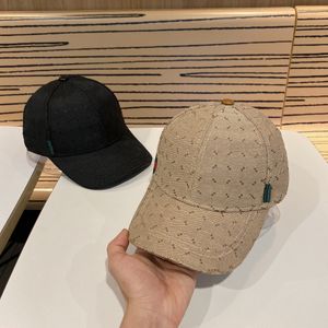 Designer Hat 2023 Luxury High Quality Top Fashion Men Women Hat High End Customized Heavy Weight Tyg Peaked Cap G Ny utsökta sommarsolskyddsturism 102972