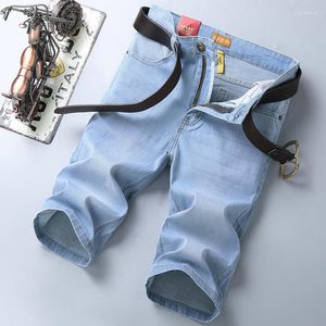 Männer Jeans 2023 Sommer Stretch Kurze Mode Lässig Slim Fit Hohe Qualität Elastische Denim Shorts Männliche Kleidung