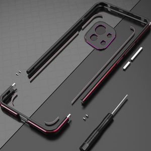 Calças para Xiaomi Mi 11/11 Pro/ 11 Ultra Aluminium Metal Fard Frame Slim Cover Case+ Protetor de Carmera simplesmente