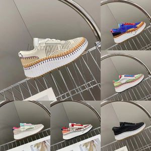 Designer Casual Shoes Women NAMA Sneakers Recycled Mesh Biscotti Trainers Postage Canvas Rainbow Sneakers Running Sports Shoes