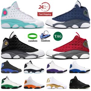 Męskie buty do koszykówki Jumpman 13 13s Red Black Flint Wheat University Blue Black Cat hodowane Court Purple Wolf Grey He Got Game Hyper Royal męskie sportowe trampki