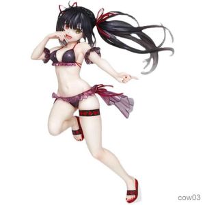 Akcja figurki do zabawy 21cm data na żywo Kurumi Anime rysunek seksowny strój kąpielowy dziewczyna Aldult figurka DesktopDecoration zabawka do kolekcjonowania R230707