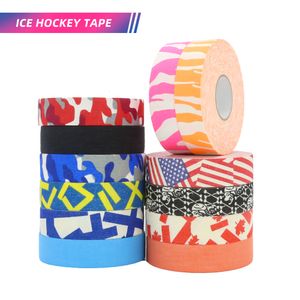 Hockey Hockey Kcooma 2 5 см 25 м 1 дюйма 82 -футовой цветной ткани с шаймами хоккейной палочкой ленты длинных рулонов и легко разорвать 230706