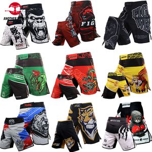 Erkek Şort Tiger Mma Pants Men Fitness Spor Sporları için Boks Şortu Jiu-Jitsu Kickboks Muay Thai Şort BJJ Fight Wear 230706