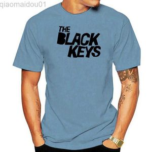 Camisetas masculinas Black Keys camiseta banda L230707