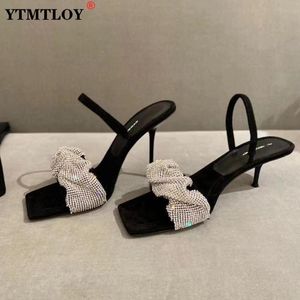 Sandals Fashion Women Sandals Open Toe Party Pumps Thin High Heels Elegant Nightclub Dress Shoes High Quality Sandals Pumps 230707