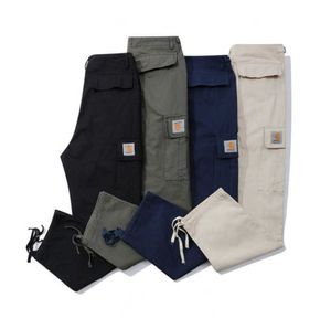 Herrenhosen, übergroße Herren-Carhart-Designer-Freizeitoveralls, multifunktionale Hosen, Taschen-Jogginghosen, lockeres Design866ess