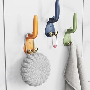 Ganci Gancio adesivo creativo Casa Camera da letto Bagno Portaoggetti Portaspazzolino Portaoggetti Scaffale