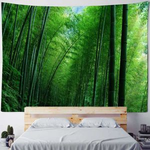 Tapeçarias natureza floresta paisagem tapeçaria parede pendurado viagem colchão estúdio sala de estar quarto fundo arte decoração