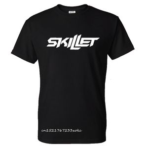 Mens TShirts Rock Band Skillet Streetwear Impresso Men 100% Algodão Tshirt Sport Casual T Shirt Tees Tops Vestuário 230707