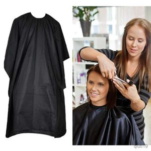 Fartuch kuchenny Unisex Fryzjerstwo Profesjonalne cięcie włosów Barber Cloth Wrap Protect Suknia Fartuch Wodoodporna suknia do cięcia Tkanina do włosów R230707