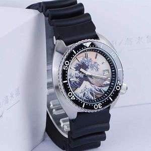Наручительные часы Heimdallr Mens Steel Diver Watches NH35 Канагава