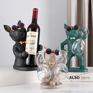 Bicchieri da vino Semplicità moderna Fadou rack Ornamenti di moda portabottiglie 230707