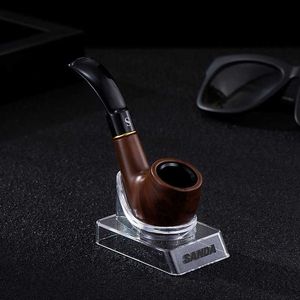 Smoking Pipes SD-103 Bakelit Pipe Boutique presentförpackning med cigarettkruka och pipatillbehör som affärspresent T230707