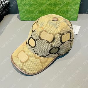 Cappellini da baseball Cappello di design di lusso Cappello da donna da uomo Berretto da baseball Sport Moda semplice Parasole da esterno Cappello Classico Grande lettera Casquette Cappelli da sole Mfn0