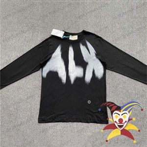 Herren Hoodies Sweatshirts ALYX 1017 9SM Graffiti Inkjet Funktions-T-Shirt Herren Damen ALYX T-Shirt Tops T-Shirt T230707