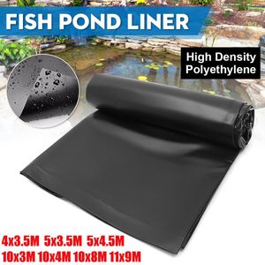 Other Garden Supplies 0 12mm 9 0x11 0M Waterproof Liner Film Fish Pond Pools Reinforced HDPE Heavy Duty Guaranty Landscaping Pool 230707