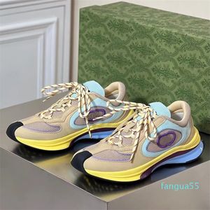 2023-casual-elegante Uomo Run Sneakers Scarpe Mesh Pelle Suola in gomma Scarpe da ginnastica Abito da sposa per feste Calzature comfort di lusso EU38-46