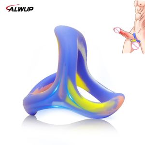 Cockrings Silicone chicken ring penis male delayed implantation Sex toy couple adult 230719