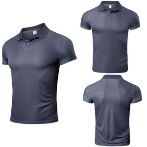 Men's Polos Fashion Sport T Shirt Men Summer Running Shirt Short Sleeve Slim Top Casual Business Polo Shirt Camisetas Gym Masculino 230706