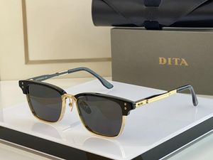 Realfine 5a Eyewear Dita Statesman Six DTX132 Роскошные дизайнерские солнцезащитные очки для мужчины со стекла