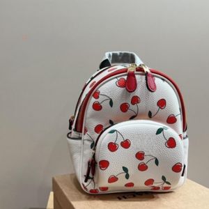 designer handbag mini cherry backpack Fashion Backpack bags Top Designer woman backpack men shoulder bags double straps bag handbag