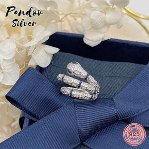 Pants S Sterling Sier Original smycken, Black Serpent Clip Earring Sliding Ear Cuff Vintage Jewelry for Women Fashion Gifts