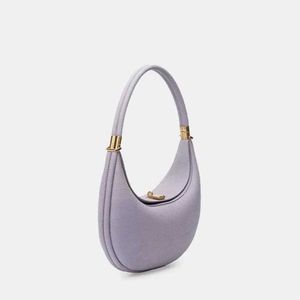 Songmont Luna Bag Lyx Designer Underarm Hobo Shoulder Half Moon Läderväska clutchväskor Handväska Hot rea