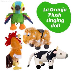 Gefüllte Plüschtiere La Granja De Zenon Singende Plüschtiere für Jungen und Mädchen Kuscheltiere Kawaii Puppen Kinderspielzeug Beliebtes Geschenk L230707