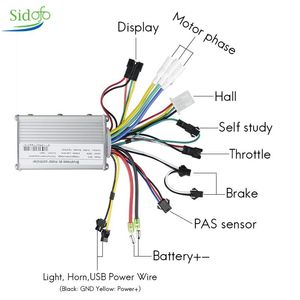 Light Electric Bike Motor Wheel Frab 20inch 26 Inch 36V/48V 350W 500W växelborstlös motoruppsättning nav Motor Ebike Conversion Kit