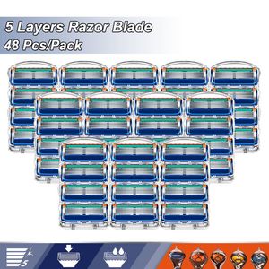 Lâminas de barbear Lâmina de barbear de 5 camadas com cabeça intercambiável adequada para 5 lâminas de barbear Proglide Shield usadas para preenchimento de valor de barbear 230707