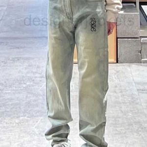 Herren-Jeans, Designer-Mode, Herren-Jeans, Designer-Hosen, farblich abgestimmte, hochwertige, gewaschene Denim-Hosen, vielseitige gerade Hosen, Herren-Damen-Jeanshosen, VWXW