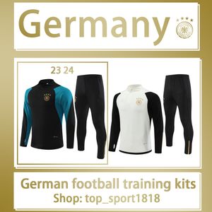 22 23 24 ドイツトラックスーツサッカージャージクロース GNABRY ヴェルナードラクラーレウスミュラーゲッツェサッカーシャツドイツ世界トレーニングスーツカップ男性子供キットスポーツウェア AA