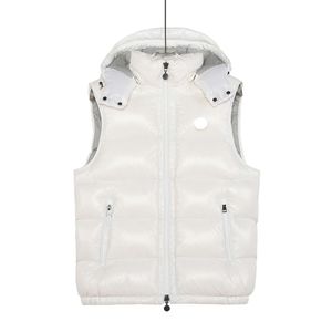 Tasarımcı Erkek Yelek Kış Kırpma Ceket Kadın Moda Parkas Coat Klasik Mektuplar Yelek Ceketleri Sıcak Hooded Ceketler Adam Kadın Üstler 23FW