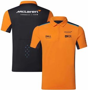 Mclaren Formula 1 Team Racing Dräkt Kortärmad T-shirt Herr Sommarsport Fritidssport F1 Pikétröja Lyx t 78zj