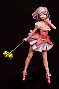 Anime Manga Resin Figure Kit 1/12 Magic Girl Unpainted Garage Resin Kit L230706 L230706