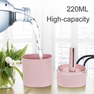 Humidifiers Air Humidifier Essential Oil Diffuser And Aroma Portable Cool Mist Maker LED Smart Purifier For Home